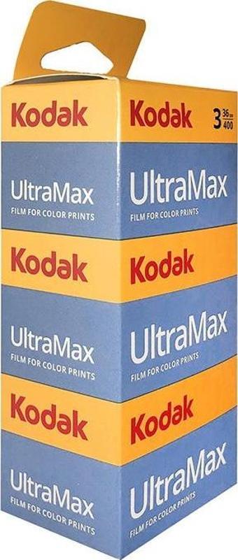 Kodak Ultramax 400 / 135-36 (3'lü Paket)