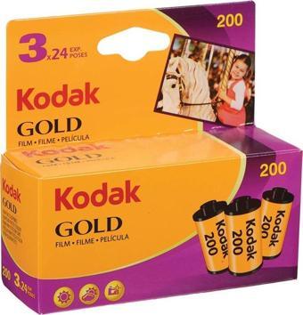 Kodak Gold 200 / 135-24 Film (3'lü Paket)