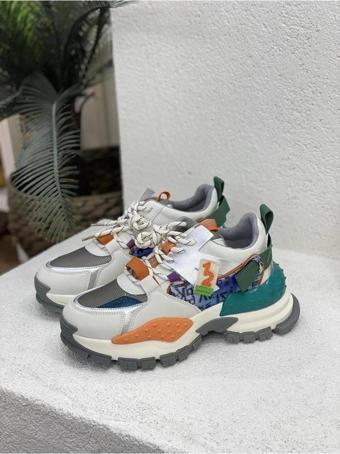 GUJA 23K317-3 ÖZEL KALIN TABAN FASHİON KADIN SPOR AYAKKABI