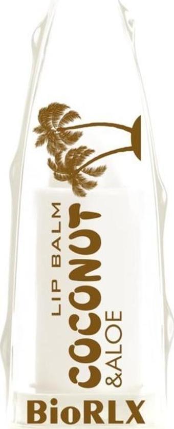 BioRLX Coconut Aloe Vera Lip Balm Color Free