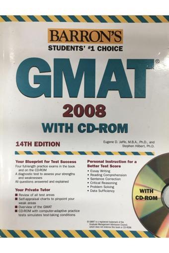 Barron'S Students' 1 Choıce Gmat 2008 Wıth Cd-Rom - Barrons - Barrons