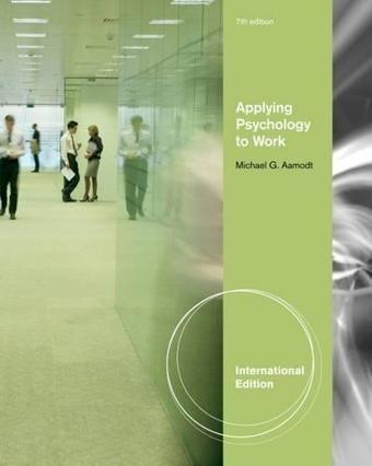 Cengage Learning Applyıng Psychology To Work 7E - 