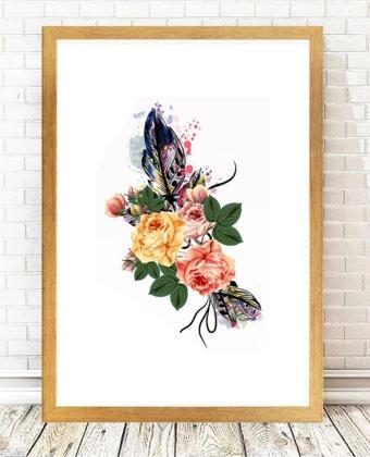 Tablo Center Altın Varak Çerçeveli Tablo 25 cm x 30 cm