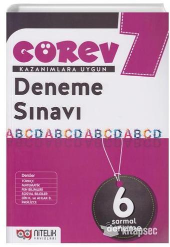 Nitelik 7. Sınıf Görev 6 Sarmal Deneme *yeni*