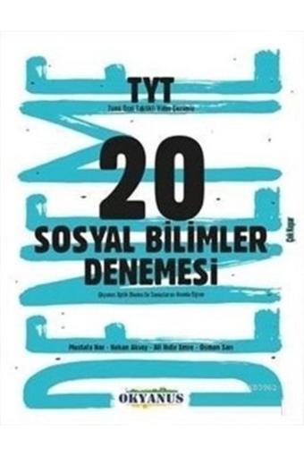 Yks Tyt Sosyal Bilimler 20 Deneme - Okyanus Yayıncılık - Okyanus Yayıncılık