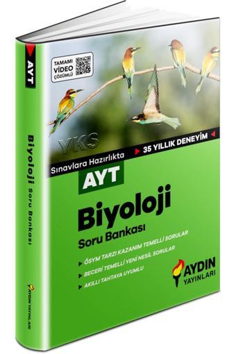 Ayt Biyoloji Soru Bankası 2021 - Aydın Yayınları - Aydın Yayınları