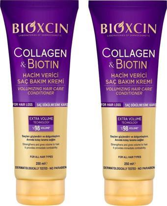 Bioxcin Collagen Biotin Hacim Verici Saç Bakım Kremi 250 ml 2 ADET