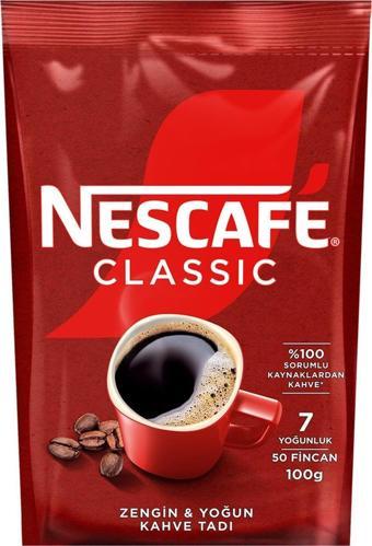 Nescafe Classic Çözünebilir Kahve 100 gr