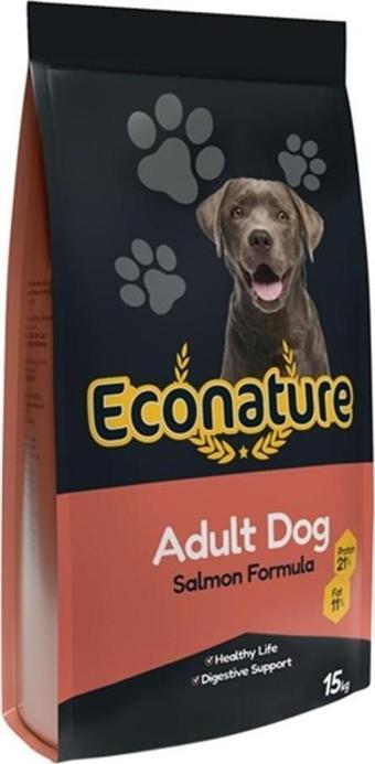 Econature Somonlu Yetişkin Köpek Maması 15 kg