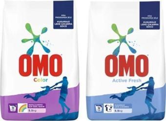Omo Matik Active Fresh 5,5 Kg + Color Matik 5,5 Kg