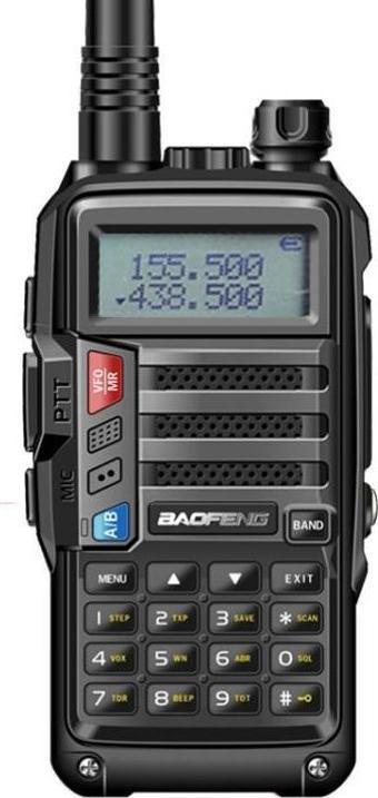 Valkyrie Baofeng UVS9 Plus 8W 2800mAh FM UHF/VHF El Telsiz