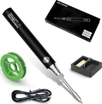 Valkyrie Şarjlı Kablosuz Lehim Makinesı - 5 Saniyede Isınma - 30 Dakika Kullanım - USB Type-C Şarj - 3 Farklı Isı Modu -