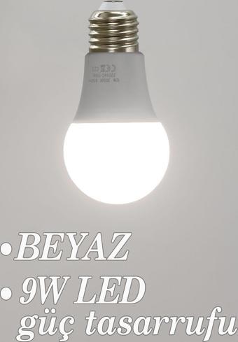 Vivido Home Beyaz Led Ampul 9W