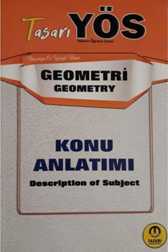 Tasarı Yös Geometri Konu Anlatım 2020 (Yeni) - Tasarım Yayın Grubu - Tasarı Akademi