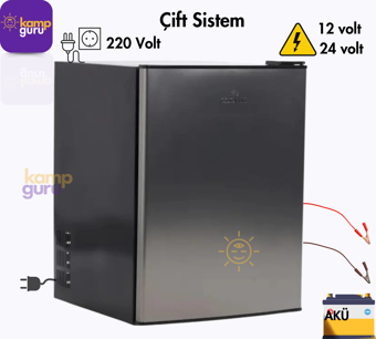 Çift Sistem Cool Life  71 L Antrasit Buzdolabı