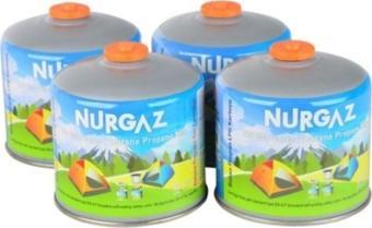 Nurgaz 450 Gr Vidalı Kartuş 4'lü Set