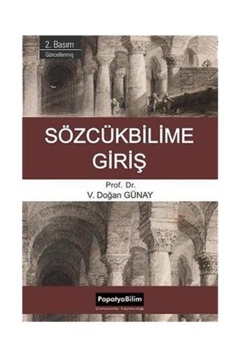 Sözcükbilime Giriş - Papatya Bilim - Papatya Bilim