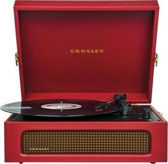 Crosley Voyager-2 Way Bluetooth Pikap Kırmızı