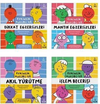 Etkinlik Kulübü Seti-4 Kitap Takım - Kolektif  - Floki Çocuk