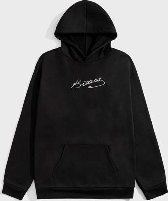 Unisex K.Atatürk Imza Baskılı Sweatshirt