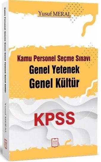 Kamu Personel Seçme Sınavı-Genel Yetenek Genel Kültür - Yusuf Meral - YDY Yayın Dünyamız