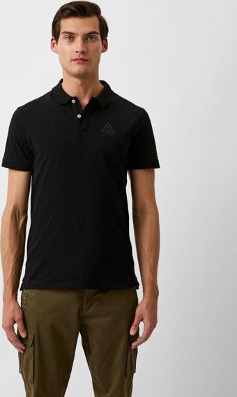 Iceberg ICE3MPL01 Triangle Polo T-Shirt Black