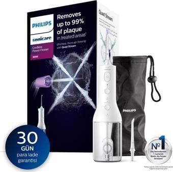 Philips Sonicare Hx3806/31 - Cordless Power Flosser 3000 – Sonic Şarjlı Diş Arası Temizleyicisi