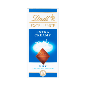 Lindt Excellence Milk Extra Creamy 100 gr