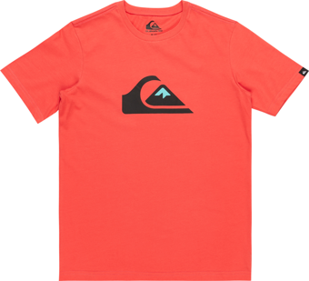 Quiksilver Comp Logo SS Çocuk T-Shirt EQBZT04711-34050 Cayenne