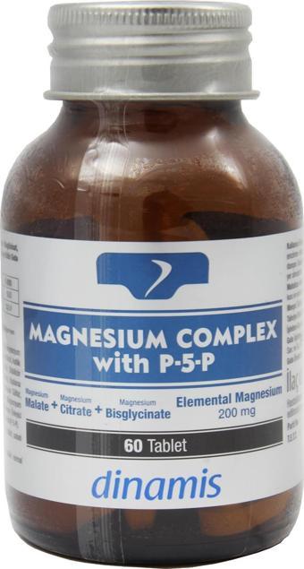 Dinamis Magnesium Complex With P-5-P 60 Tablet
