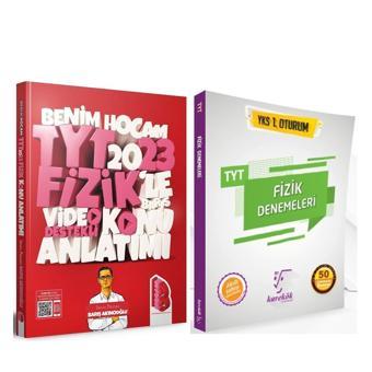 Benim Hocam 2023 TYT Fizik Konu ve Karekök 50 li Çözümlü Deneme Seti 2 Kitap - Benim Hocam Yayınları