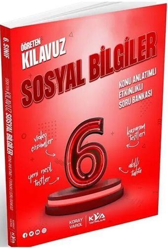 6. Sınıf Sosyal Bilgiler Öğreten Kılavuz Konu Anlatımlı Etkinlikli Soru Bankası KVA Yayınları