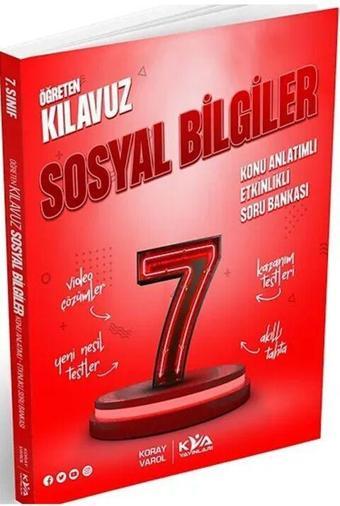 7. Sınıf Sosyal Bilgiler Öğreten Kılavuz Konu Anlatımlı Etkinlikli Soru Bankası KVA Yayınları