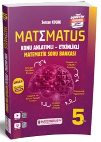 5. Sınıf Matematik Konu Anlatımlı Etkinlikli Soru Bankası Matematus - Matematus Yayınları