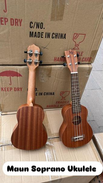 3M Music Maun Ağacı Soprano Ukulele Kılıf Pena Dahil Set