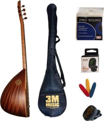 3M Uzun Sap Bağlama - Saz Full Set