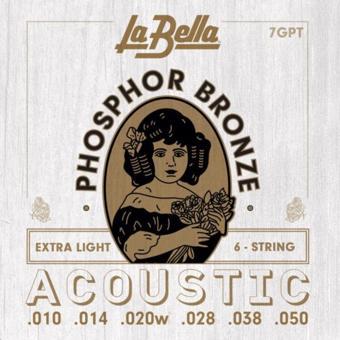 Labella La Bella 7Gpt Akustik Gitar Teli (10-50)