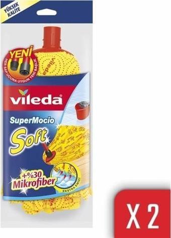 Vileda SuperMocio %30 Mikrofiber Paspas Yedek x 2 Adet