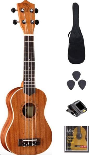 Puka Phx Concert Ukulele Maun Ağacı Ukulele Seti