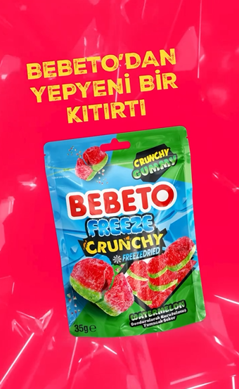 Bebeto Freeze Watermelon 35g New