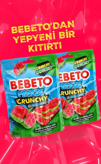 Bebeto Freeze Watermelon 35g 2 Adet