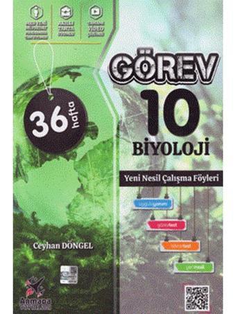 Armada Görev 10.Sınıf Biyoloji Yeni Nesil Çalışma Föyleri *Yeni* - Armada Yayınları - Armada Yayınları