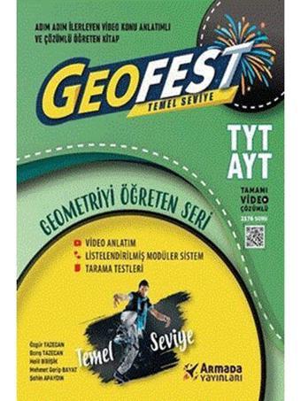 Armada Yks Tyt Ayt Geofest Temel Seviye Soru Kitabı *Yeni* - Armada Yayınları - Armada Yayınları