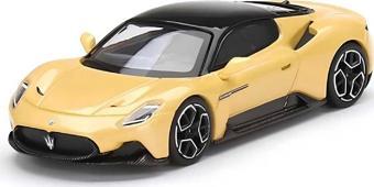 1:64 Diecast BBR Maserati MC20 Giallo Genio Mini GT Model Araba