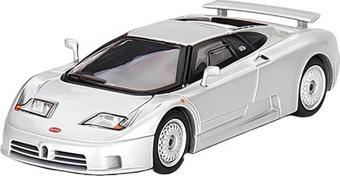 1:64 Diecast Bugatti EB110 GT Grigio Chiaro Mini GT Model Araba