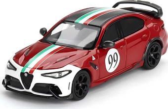 1:64 Diecast Diecast BBR Alfa Romeo Giulia GTA'm Rosso Centro 99 Stile Mini GT Model Araba