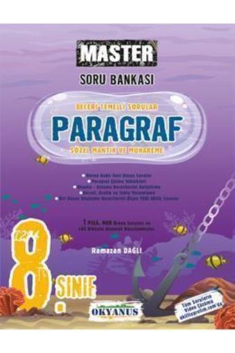 8. Sınıf Master Paragraf Soru Bankası - Okyanus Yayıncılık - Okyanus Yayıncılık