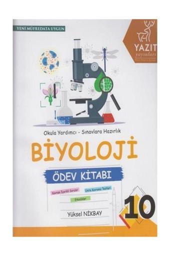 10. Sınıf Biyoloji Ödev Kitabı - Yazıt - Yazıt