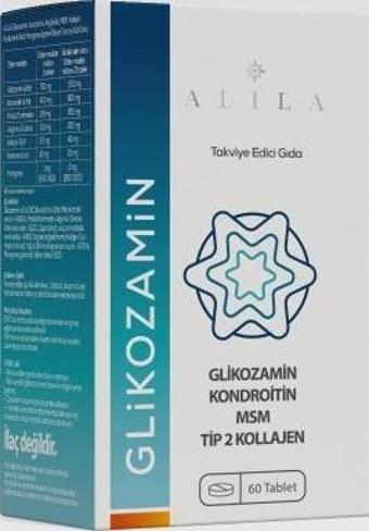 ALİLA GLIKOZAMIN 60 TAB 8683498446110