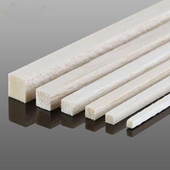 İahşap 1x1x25 Cm Silinmiş (50 Adet) Kavak Kereste Ahşap Çıta